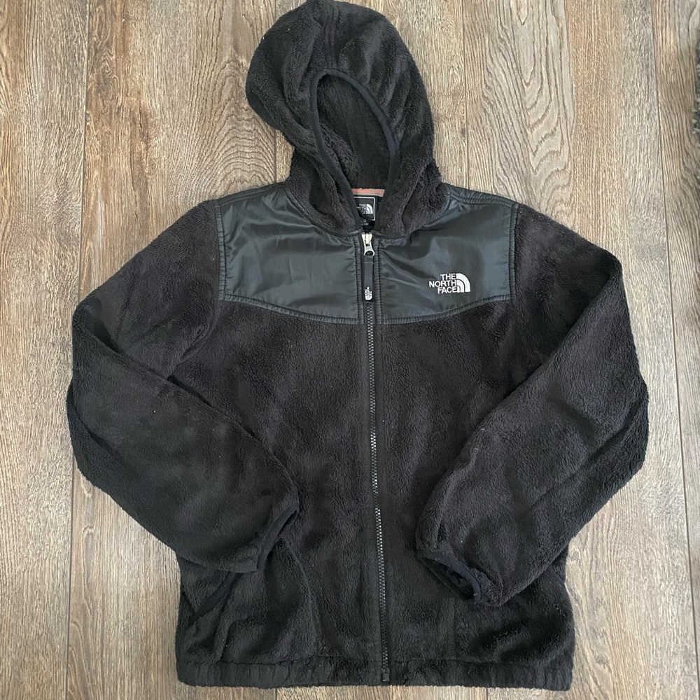 North Face Black Zip Jacket